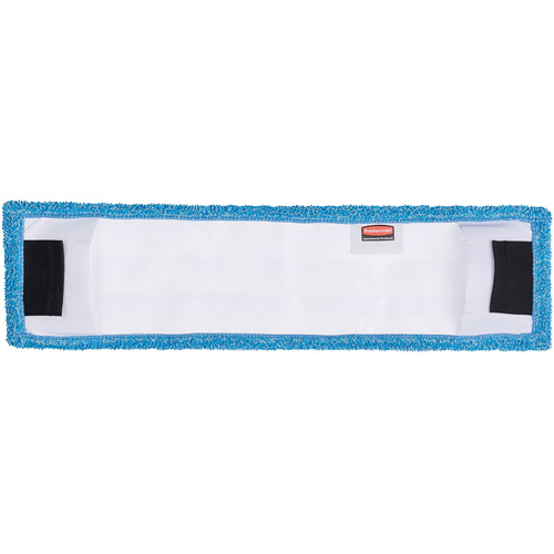 Adaptable Flat Mop Pad, Finishing, Microfibre, 5-1/2" x 19-1/2" Southpoint Industrial Supply