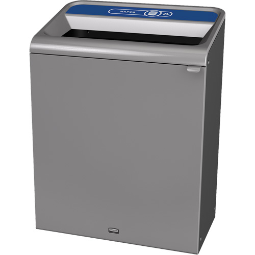 Configure Paper Waste Container, Bulk/Curbside/Deskside, Steel, 45 US gal. Southpoint Industrial Supply
