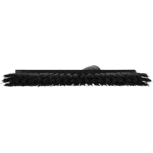 Balai biseaut&eacute; avec pas de vis inclin&eacute;, Crins Moyen, 10", Polyester, Noir Southpoint Industrial Supply
