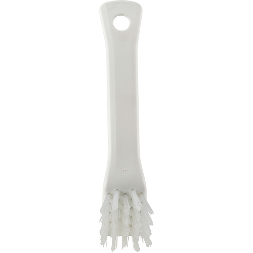 Brosse avec rebord grattoir, Soies Ferme, Longueur de 6", Blanc Southpoint Industrial Supply