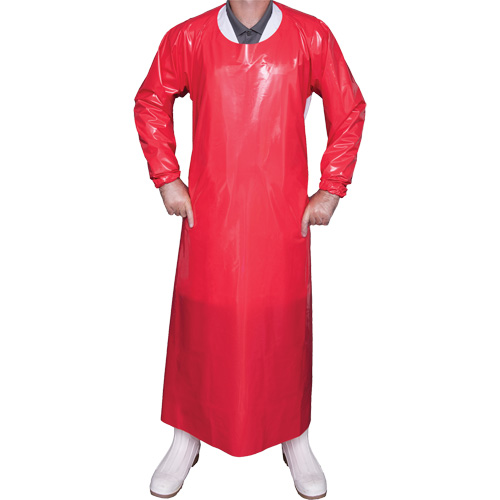 Blouse Top Dog de 6 mil, T-Grand, Rouge, Polyur&eacute;thane Southpoint Industrial Supply