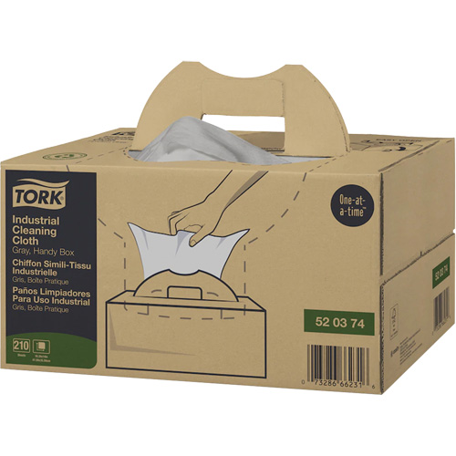 Chiffon de nettoyage industriel, Tout usage, 16-3/8" lo x 14" la Southpoint Industrial Supply