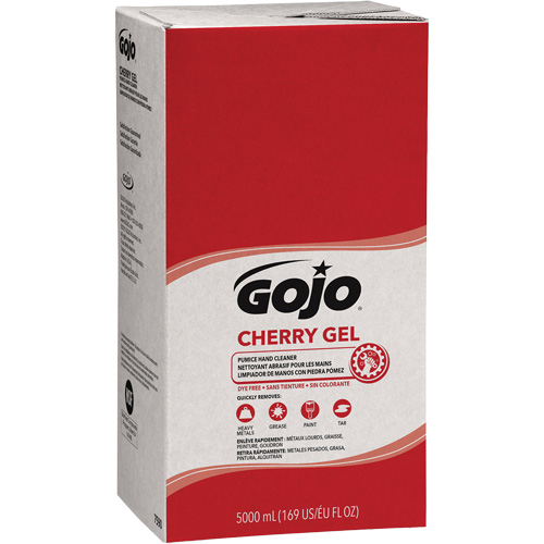 Nettoyant &agrave; mains pour distributeur Pro TDX, Gel/Pierre ponce, 5000 ml, Recharge, Cerise Southpoint Industrial Supply