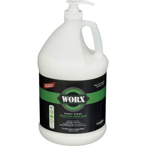 Savon pour les mains sans eau Power Clean, Liquide, 3,78 L, Sans parfum Southpoint Industrial Supply