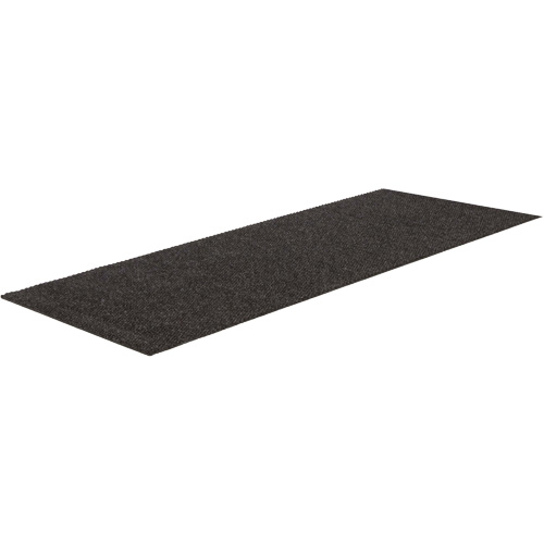 Supreme Knob Entrance Matting, Wiper/Scraper, 13-5/12' x 75-1/2' x 7/16", Charcoal Southpoint Industrial Supply