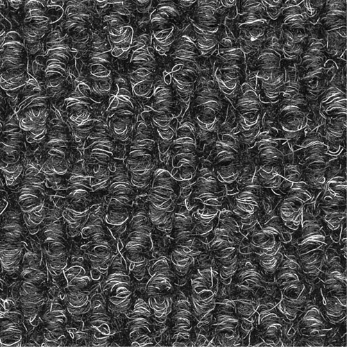 Supreme Knob Entrance Matting, Wiper/Scraper, 13-5/12' x 75-1/2' x 7/16", Charcoal Southpoint Industrial Supply