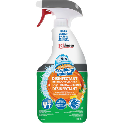 Nettoyant d&eacute;sinfectant pour toilette Scrubbing Bubbles, 32 oz, Bouteille &agrave; g&acirc;chette Southpoint Industrial Supply