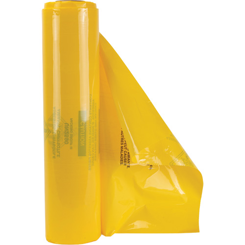 Hazardous Waste Liners, Asbestos, 40" L x 35" W, 3 mils Southpoint Industrial Supply