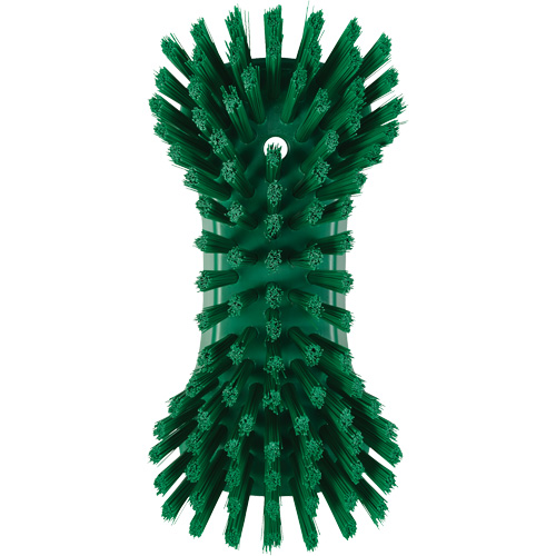 Brosse &agrave; main, Soies Tr&egrave;s ferme, Longueur de 9-1/10", Vert Southpoint Industrial Supply