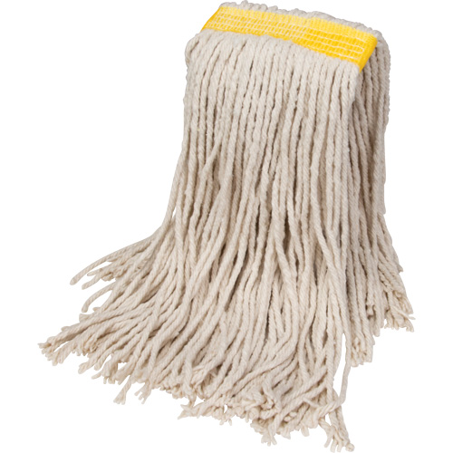 Wet Floor Mop, Cotton, 12 oz., Cut Style Southpoint Industrial Supply
