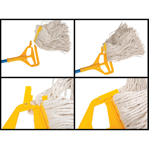 Poign&eacute;e avec agrafe, Fibre de verre/Plastique, Pointe Barri&egrave;re ouverte, 60" lo Southpoint Industrial Supply