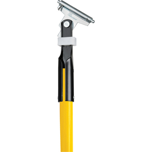 Manche jaune pour vadrouille &agrave; &eacute;pousseter Clipper, Fibre de verre, 1" dia, 60" lo Southpoint Industrial Supply
