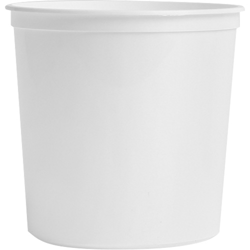 Food Storage Container, Plastic, 2 L Capacity, White Southpoint Industrial Supply