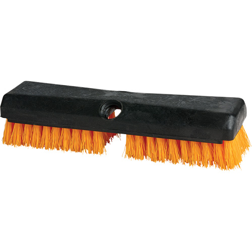 Brosse de nettoyage, 10" l, Soies Polypropyl&egrave;ne, Noir/Rouge Southpoint Industrial Supply