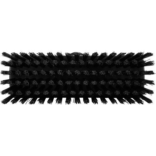 Compact Wall/Deck Broom, Stiff Bristles, 8-9/10", Polyester/Polypropylene, Black Southpoint Industrial Supply