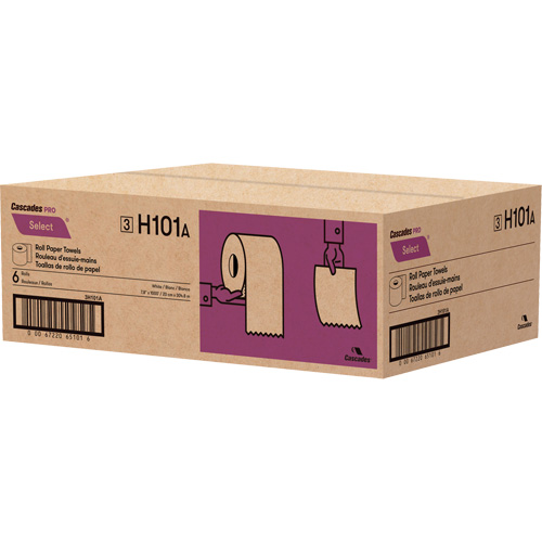 PRO Select Roll Paper Towel, 1 Ply, Standard, 1000' L Southpoint Industrial Supply
