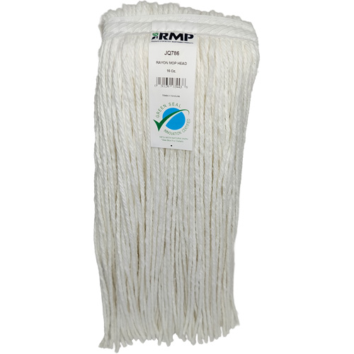 4-Ply Narrow Mop Head, Rayon, 16 oz., Cut Style Southpoint Industrial Supply