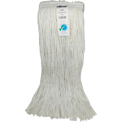 T&ecirc;te de vadrouille &eacute;troite &agrave; 4 plis, Rayonne, 24 oz, Style Coup&eacute; Southpoint Industrial Supply