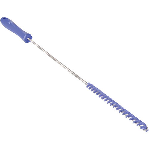 Tube Brush, Stiff Bristles, 19-7/10" Long, Purple Southpoint Industrial Supply