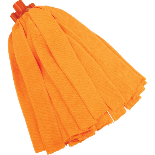 Socket Mop, Orange, Microfibre, Cut Style Southpoint Industrial Supply