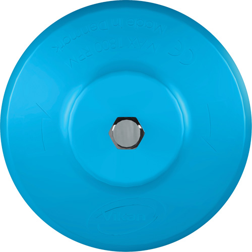 Brosse ronde HyDrive pour perceuse, Soies Tr&egrave;s ferme, Longueur de 3-1/10", Bleu Southpoint Industrial Supply