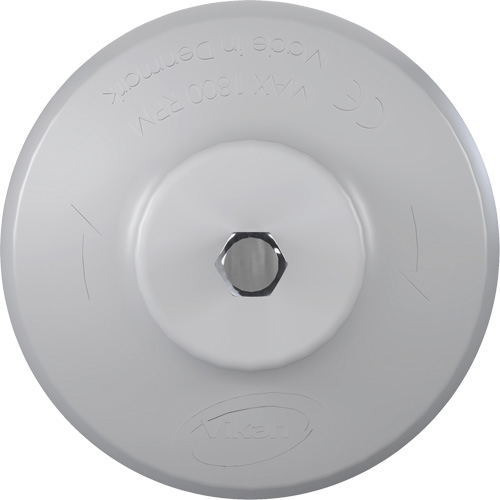 Brosse ronde HyDrive pour perceuse, Soies Tr&egrave;s ferme, Longueur de 3-1/10", Blanc Southpoint Industrial Supply