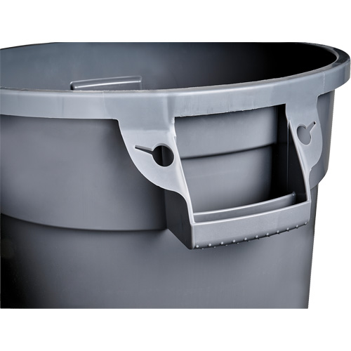 Contenant gris Titan pour d&eacute;chets, Plastique, 20 gal. US Southpoint Industrial Supply