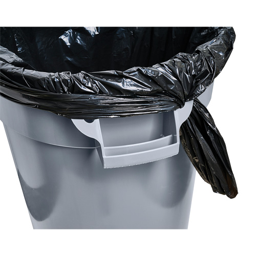 Contenant gris Titan pour d&eacute;chets, Plastique, 20 gal. US Southpoint Industrial Supply