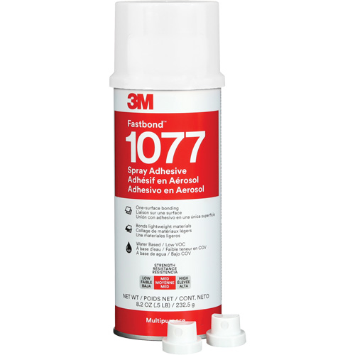 Adh&eacute;sif polyvalent &agrave; base d'eau Fastbond 1077, Canette a&eacute;rosol Southpoint Industrial Supply