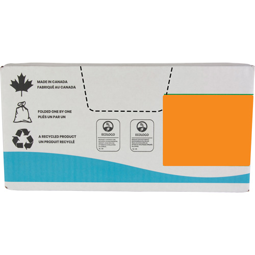 Industrial Garbage Bags, Strong, 35" W x 50" L, 0.9 mils, Blue, 194 L (44 Gal.) Capacity Southpoint Industrial Supply