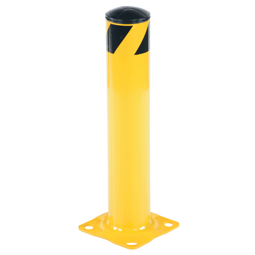 Butoir de s&eacute;curit&eacute;, Acier, 24" h x 4,5" la, Jaune Southpoint Industrial Supply