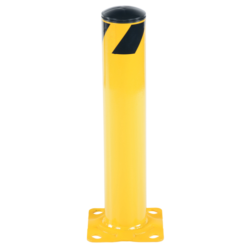 Butoir de s&eacute;curit&eacute;, Acier, 24" h x 4,5" la, Jaune Southpoint Industrial Supply
