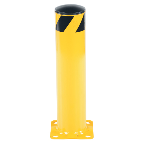 Butoir de s&eacute;curit&eacute;, Acier, 24" h x 5-1/2" la, Jaune Southpoint Industrial Supply