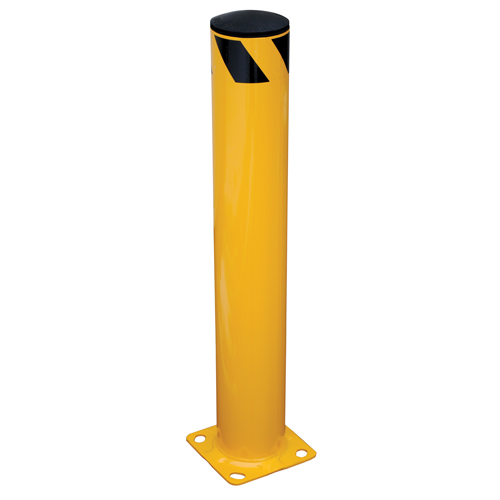 Butoir de s&eacute;curit&eacute;, Acier, 36" h x 5,5" la, Jaune Southpoint Industrial Supply