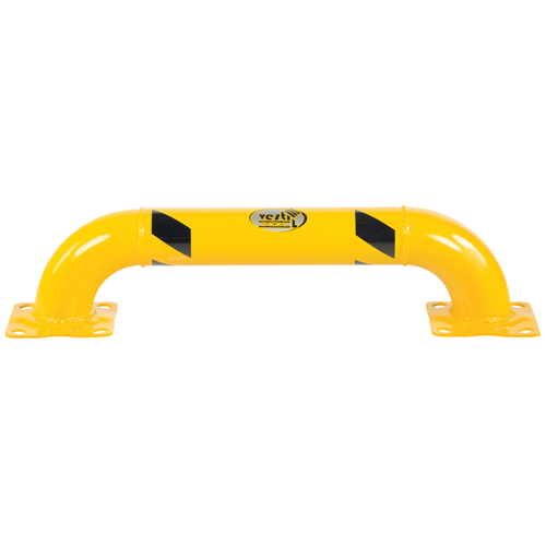 Garde-corps &agrave; profil bas pour rayonnages, 3' la x 0,75' h, Jaune Southpoint Industrial Supply
