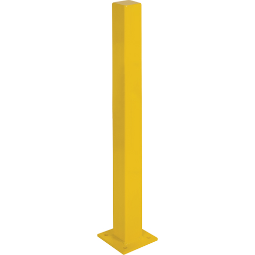 Heavy-Duty Bollards, Steel, 48" H x 4" W, Yellow Southpoint Industrial Supply