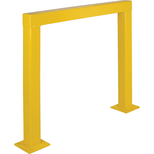 Safety Guards, 4' W x 3.5' H, Yellow Southpoint Industrial Supply