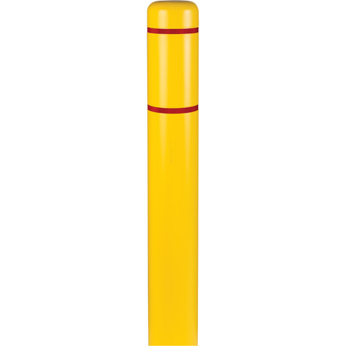 Polyethylene Bollard Covers, 6-5/8" Dia. x 60" L, Yellow Southpoint Industrial Supply