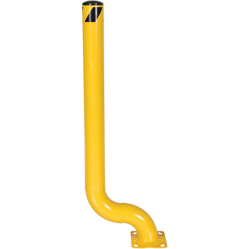 Borne d&eacute;sax&eacute;e, Acier, 54" h x 4-1/2" la, Jaune Southpoint Industrial Supply