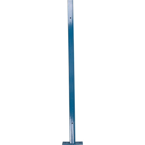 Poteau universel, 4,125' h x 2" la, Bleu Southpoint Industrial Supply