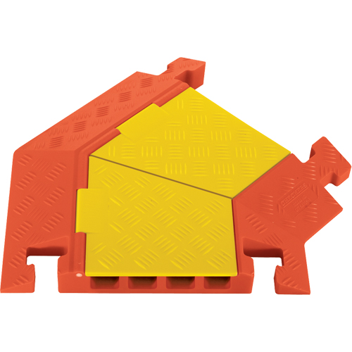 Linebacker&reg; 5-Channel Heavy Duty Cable Protector - Right Turn Southpoint Industrial Supply