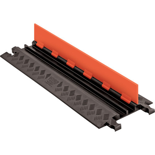 Guard Dog&reg; Low Profile Cable Protector, 2 Channels, 36" L x 11.94" W x 1.25" H Southpoint Industrial Supply