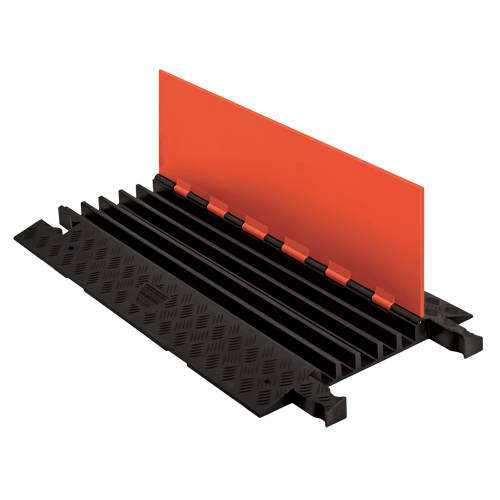 Guard Dog&reg; General Purpose Cable Protector, 5 Channels, 36" L x 19.75" W x 1.875" H Southpoint Industrial Supply