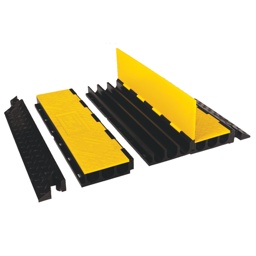Yellow Jacket&reg; Cable Protector System, 3 Channels, 36" L x 18.5" W x 3" H Southpoint Industrial Supply