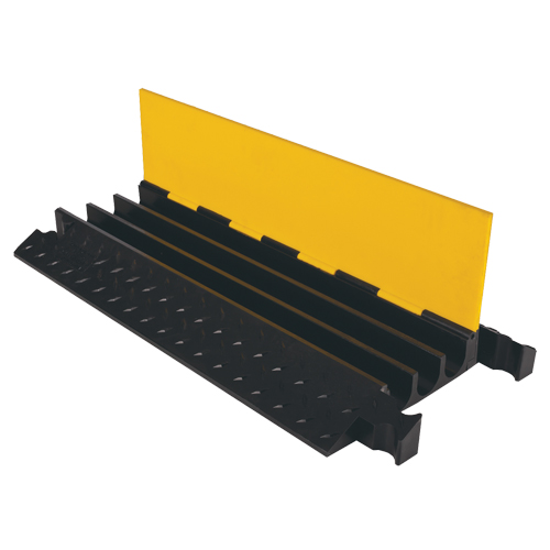 Protecteur de c&acirc;ble robuste Yellow Jacket, 3 canaux, 36" lo x 18,5" la x 2,875" h Southpoint Industrial Supply