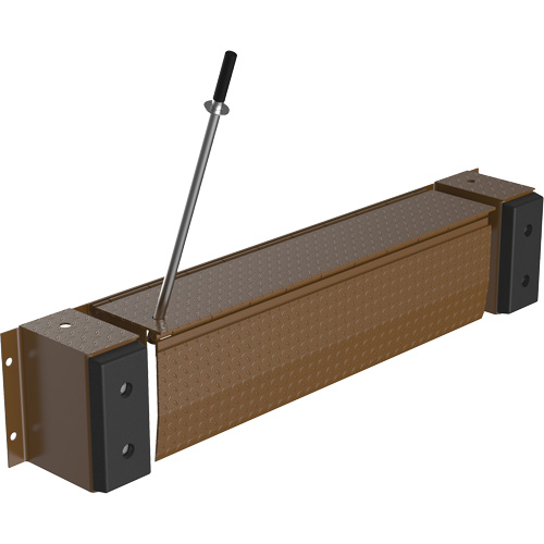 Mechanical Edge-O-Dock Leveler, 93" W, 66" Deck Width, 29" Span Southpoint Industrial Supply