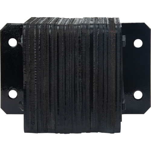 Butoirs de quai lamell&eacute;s, Horizontal, Caoutchouc, 12" la x 4" p x 10" h Southpoint Industrial Supply