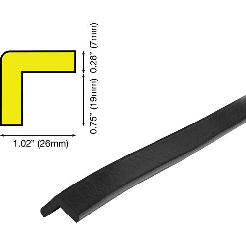 E Profile 5M Corner Protection Bumper Guard Southpoint Industrial Supply