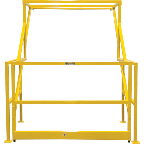 Barri&egrave;re de s&eacute;curit&eacute; pour mezzanine, 70" lo x 77" ha, 78" &eacute;lev&eacute;e, Jaune Southpoint Industrial Supply