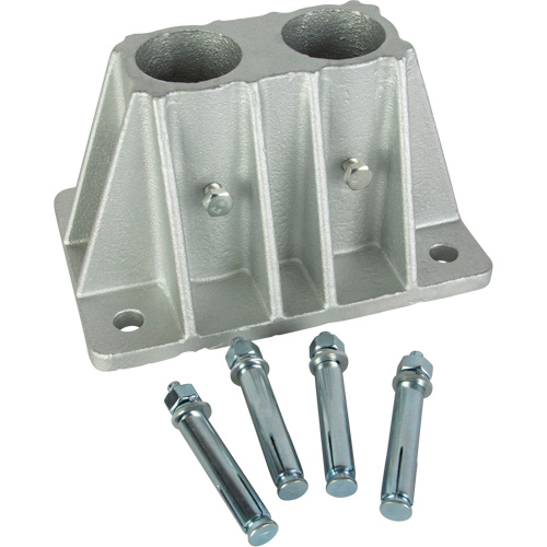 Mounting Pocket for Safety Gate Railing, Steel Southpoint Industrial Supply